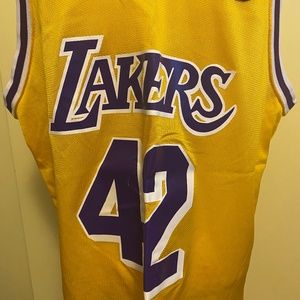 Vintage 90s Los Angeles Lakers James Worthy # 42 Men’s Basketball Jersey